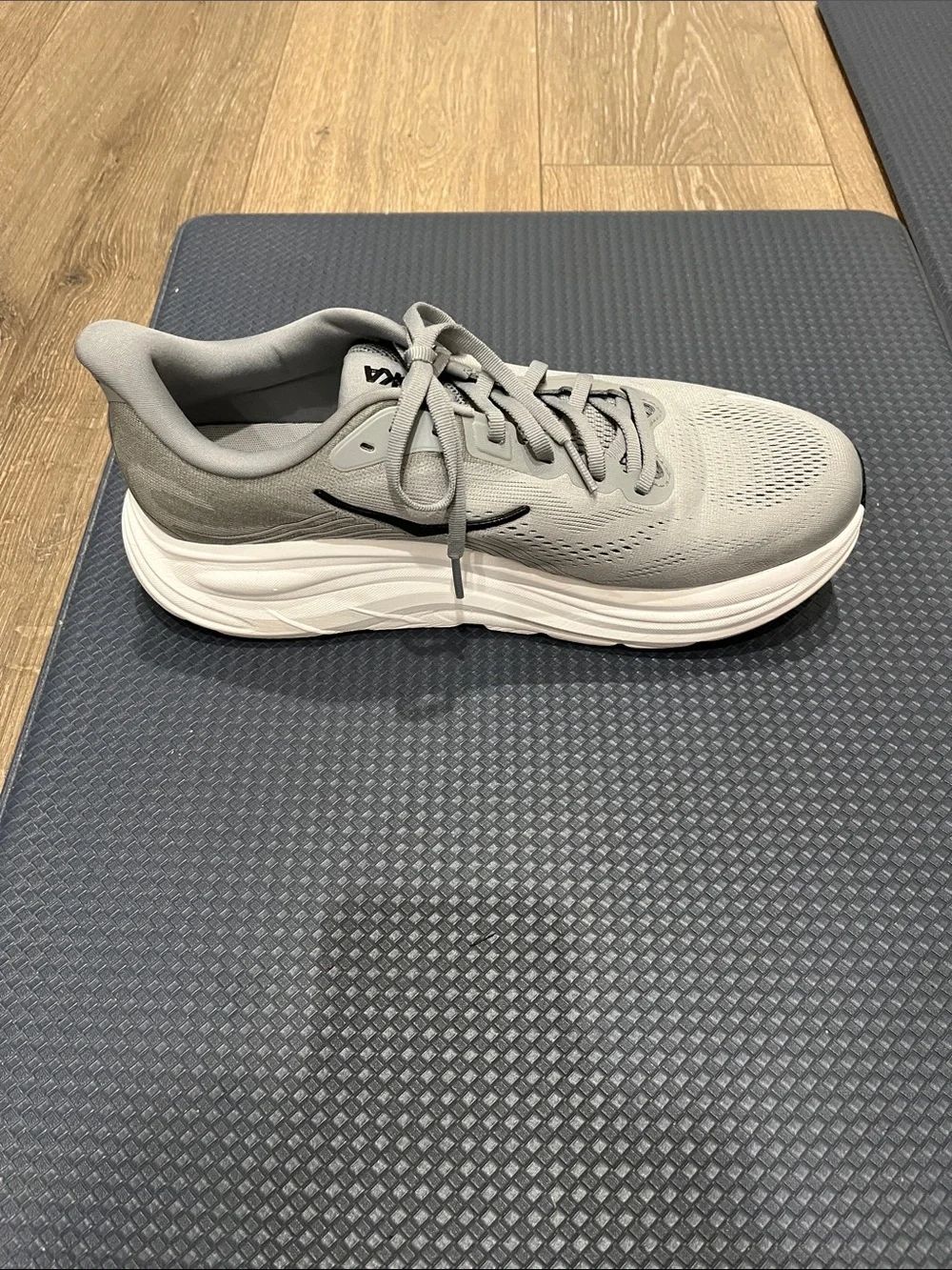Hoka Men's Gray Neutral Cushioning Running Shoes